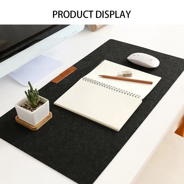 300*600mm 2 In 1 Extra Large Mouse Felt Non-Woven Hand Warm Computer Mouse Pad Felt Surface Carpet Mause Pad