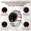 2024 SK7 Plus Bluetooth Call Smart Watch 1.3 Inch HD Screen AI Voice Fitness Tracker Health Sports Waterproof Women Men Watch.