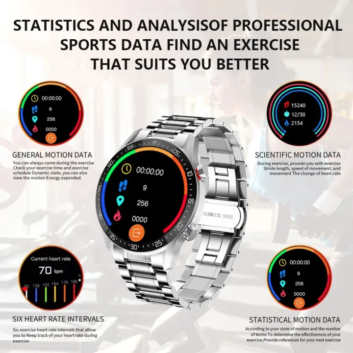 2024%20SK7%20Plus%20Bluetooth%20Call%20Smart%20Watch%201.3%20Inch%20HD%20Screen%20AI%20Voice%20Fitness%20Tracker%20Health%20Sports%20Waterproof%20Women%20Men%20Watch%20-%20Image%204