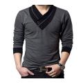 GREY  COLOUR COTTON EXPORT QUALIYR SMART LONG SLEEVE T- SHART FOR MEN,. 