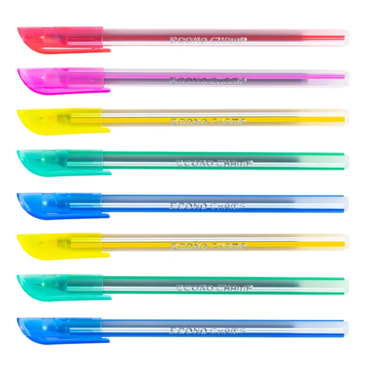 Econo%20Champ%20Ball%20Pen%20%E2%80%93%20Black%20Ink%20%7C%20Multi-Color%20Body%20%7C%20Pack%20of%2030%20Pens%20%7C%20Smooth%20Writing%20-%20Image%206