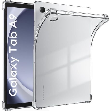 Samsung%20Galaxy%20Tab%20A9-SM-X115/X110%20Dispaly%20Size%208.7%20Inches%20%20Transparent%20Crystal%20Clear%20Back%20%20Cover%20+%20Tempered%20Glass%20Protector%20for%20Samsung%20Galaxy%20Tab%20A9%20(2%20in%201%20Combo)%20-%20Image%202