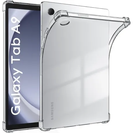 Samsung%20Galaxy%20Tab%20A9-SM-X115/X110%20Dispaly%20Size%208.7%20Inches%20%20Transparent%20Crystal%20Clear%20Back%20%20Cover%20+%20Tempered%20Glass%20Protector%20for%20Samsung%20Galaxy%20Tab%20A9%20(2%20in%201%20Combo)%20-%20Image%202