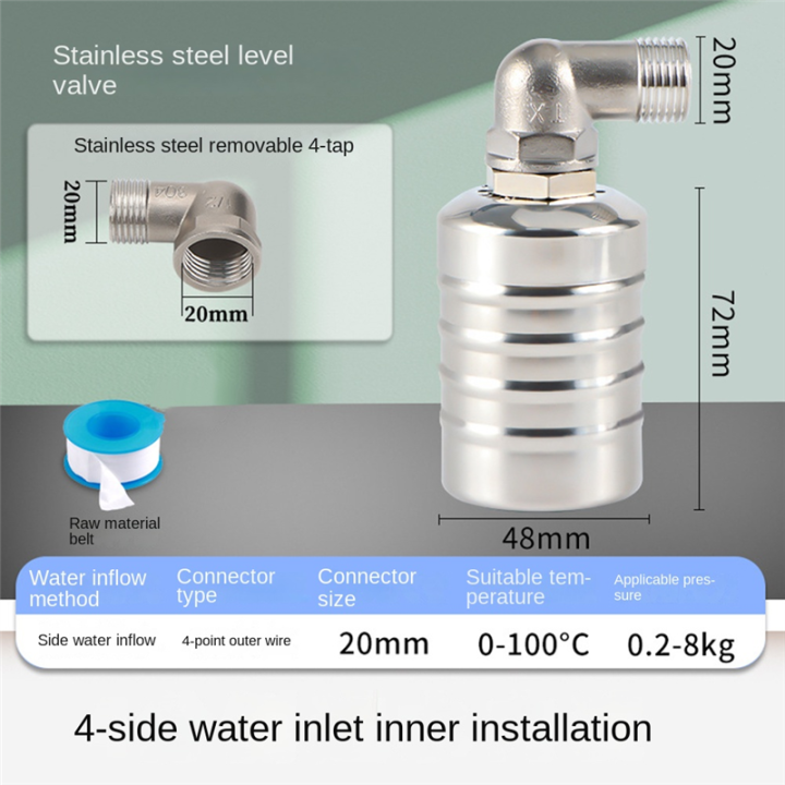 2Pcs%20Water%20Level%20Control%20Float%20Valve%20for%20Water%20Tank%201/2Inch%20Side%20-%20Image%207