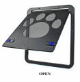 Pet Door New Safe Lockable Magnetic Screen Outdoor Dogs Cats Window Gate House Enter Freely Fashion Pretty Garden Easy Install. 
