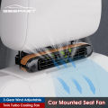 Geepact Car Seats Cooling Fans Front Rear Headrests Cooling Fans USB Car Fan Three Gear Wind Adjustable Wind Direction Car Cooling Fan Double Turbine Air Fans Car Universal. 