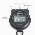 Digital Stopwatch Waterproof Compact Size Simple Operation Pedometer No Clock No Date Silent Stopwatch Timer Chronograph Devices. 