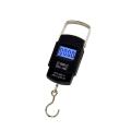 LCD Digital Hanging Weight Hook Scale - Black.