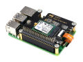 Waveshare PCIe To M.2 Adapter for Raspberry Pi 5, Supports NVMe Protocol M.2 Solid State Drive, HAT + Standard. 