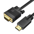 HDMI to VGA Adapter Cable, 6ft/1.8m Gold-Plated 1080P Male Active Video Converter Cord Support Notebook PC DVD Player Laptop TV Projector Monitor Etc.