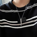 Stylish Accessories Men's Accessories Rectangle Necklaces Fashion Jewelry.