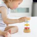 Beaded Raindrops Motor Skill Wooden Toy Educational Learning for Kids. 