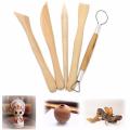 Clay pottery tools 5 piece 1 set pek. 