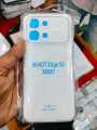 Infinix Note Edge Premium Silicone Case Crystal Clear Soft TPU Ultra-Thin Transparent Flexible Protective Mobile Phone Back Cover.