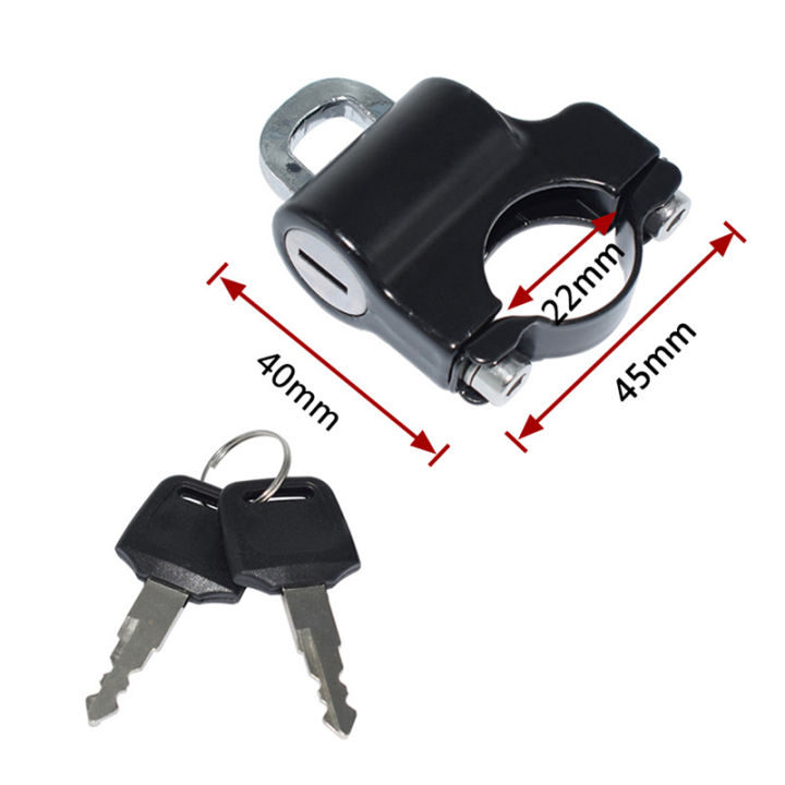 Multifunctional Motorcycle Helmet Security Lock - Keep Your Helmet Safe On Bicycle, Electric Scooter, Or Motorcycle