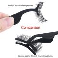 1Pcs Professional Magnetic Eyelashes Extension Applicator Stainless Steel False Eyelashes Curler Tweezer Clip Clamp Makeup Tool. 
