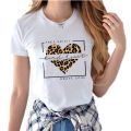 Women T Shirt Love Graphic Printed Fashion Casual Cute 90s Tees Lady Tops Clothing Short Sleeve Female T Shirts Womens T-Shirt.