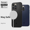 [autismaut]Spigen Mag Armor ( MagFit) For Apple Phone Case For iPhone 12 13 14 Pro Max Magnetic Protective Case For iPhone 15 Pro Max Case. 