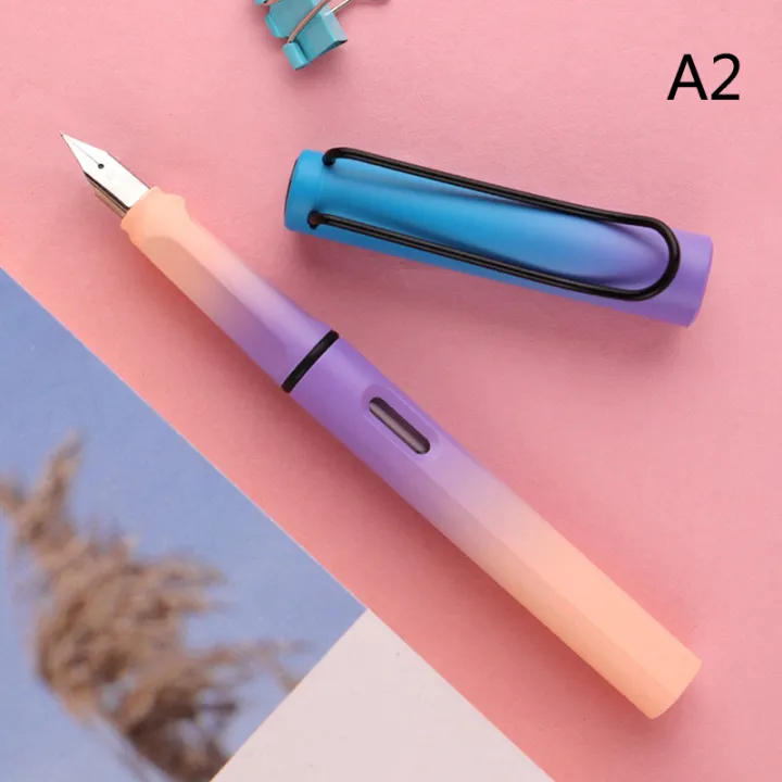 Fountain%20Pen%20Fashion%20Popular%20Plastic%20Colorful%20Classic%20Business%20Gift%20Ink%20Pens%20Nice%20Office%20Pen%20Gift%20Gradient%20Color%20YUNSHUO%20-%20Image%204