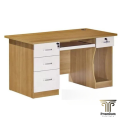 Modern Office Table with File Shelf Workstation | Laptop Computer Table | Multi Storage Space Computer Table | Wooden Office Boss Table Office Table | Office Table for Office Work | Computer Table for Home Desk. 