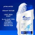 Hair care International UAE product Head & shoulders shampoo classic clean for male/ female - 400 ml. 