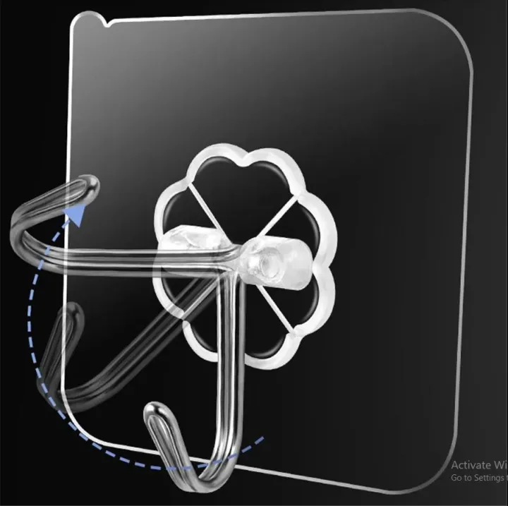 10%20pcs%20Wall%20Hook%20Hanger%20Plastic%20Wall%20Hook%20for%20kitchen%20Magic%20Wall%20Hook%20Clip%20Transparent%20Strong%20Self%20Adhesive%20Door%20Wall%20Hangers%20Hooks%20Suction%20Heavy%20Load%20Rack%20Cup%20Sucker%20for%20Bathroom%20-%20Wall%20Hook%20-%20Image%204