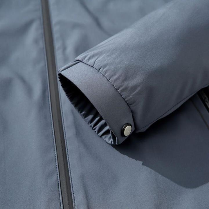 Hailan Preferred Autumn New Casual Fashion Hooded Jacket Pattern Windproof Young and Middle-Aged Men's Coat