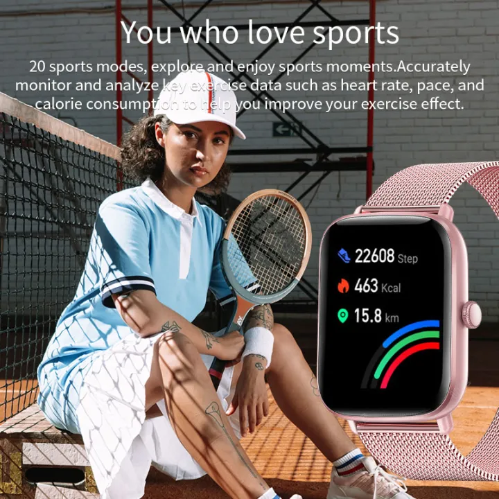LIGE%20Smart%20Watch%20Women%20Bluetooth%20Call%20Smartwatch%20for%20Android%20HUAWEI%20Xiaomi%20Phone%20and%20iOS%20Apple%20iPhone%20Ladies%20Smart%20Bracelet%20Pink%20-%20Image%204