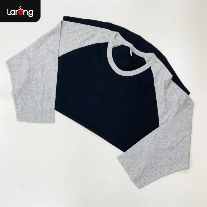 Women's%20Three-Quarter%20Raglan%20Sleeve%20Casual%20T-Shirt%20by%20Larong%20-%20Image%207