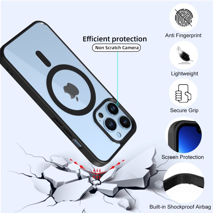 Apple%20iPhone%20Magnetic%20Magsafe%20Cover%20Casing%20back%20Cover%20-%20Iphone%20Models%20(%20Black%20)%20-%20Iphone%20x%20xs%20Xs%20Max%2011%2012%2013%2014%2015%20Pro%20max%20-%20Image%202