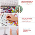 Printed Cross Stitch Kits 11CT 21.6X16.9 Inch Cotton DIY Embroidery Starter Kits Easy Patterns Embroidery for Girls Crafts Stamped Cross-Stitch Supplies Needlework Honliday.
