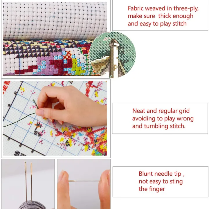 Printed%20Cross%20Stitch%20Kits%2011CT%2021.6X16.9%20Inch%20Cotton%20DIY%20Embroidery%20Starter%20Kits%20Easy%20Patterns%20Embroidery%20for%20Girls%20Crafts%20Stamped%20Cross-Stitch%20Supplies%20Needlework%20Honliday%20-%20Image%203