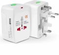Universal Travel Adapter Converter with/without USB Multi Plug Power Socket UK/US/AU/EU/CA converter Double USB Ports Slots International All in 1 Travel Adapter.