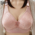 New Bra Sexy Large Size Women's Underwear Thin Section Push Up Bralette Non-Steel Ring Comfortable Breathable Lingerie Plus Size Dislikelike. 