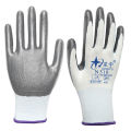 Xingyu N518 coated with adhesive gloves for labor protection, wear resistance, work on construction sites, anti slip, breathable rubber, cut resistant nylon nitrile. 