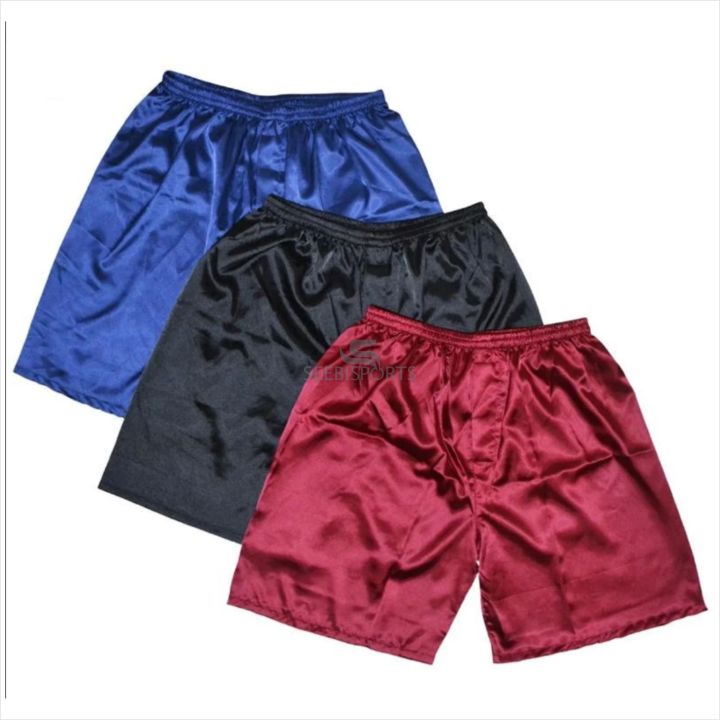 Silk shorts men wholesale custom made mens sleepwear shorts