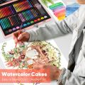 145 Pcs Art Set Box & Drawing Kit with Crayons, Oil Pastels, Colored Pencil Deluxe Gift Art. 