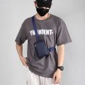 Men's Shoulder Bag Outdoor Leisure Travel Nylon Crossbody Bag Sports Mini Chest Bag Multifunctional Simple Trend Cell Phone Bag. 