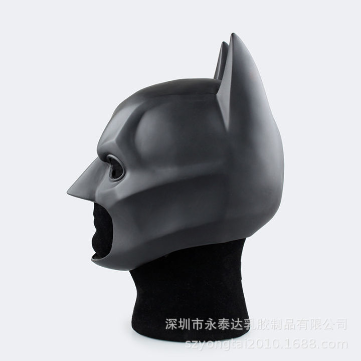 Batman%20hood%20PVC%20mask%20cosplay%20The%20Dark%20Knight%20Rises%20Justice%20League%20dance%20-%20Image%204