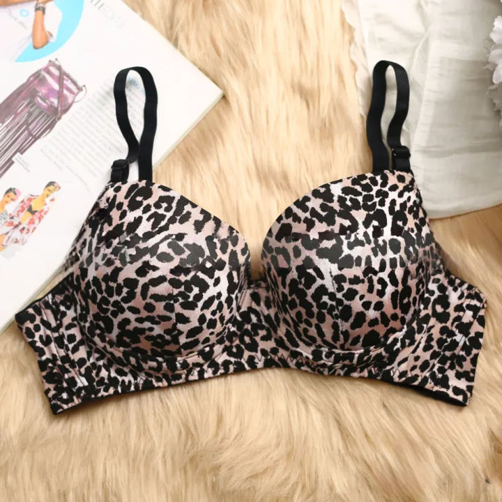 Soffy Comfortable Tiger Printed Foam Paded Pushup Inner Bra for Beautiful Lady and Girls - Bra S