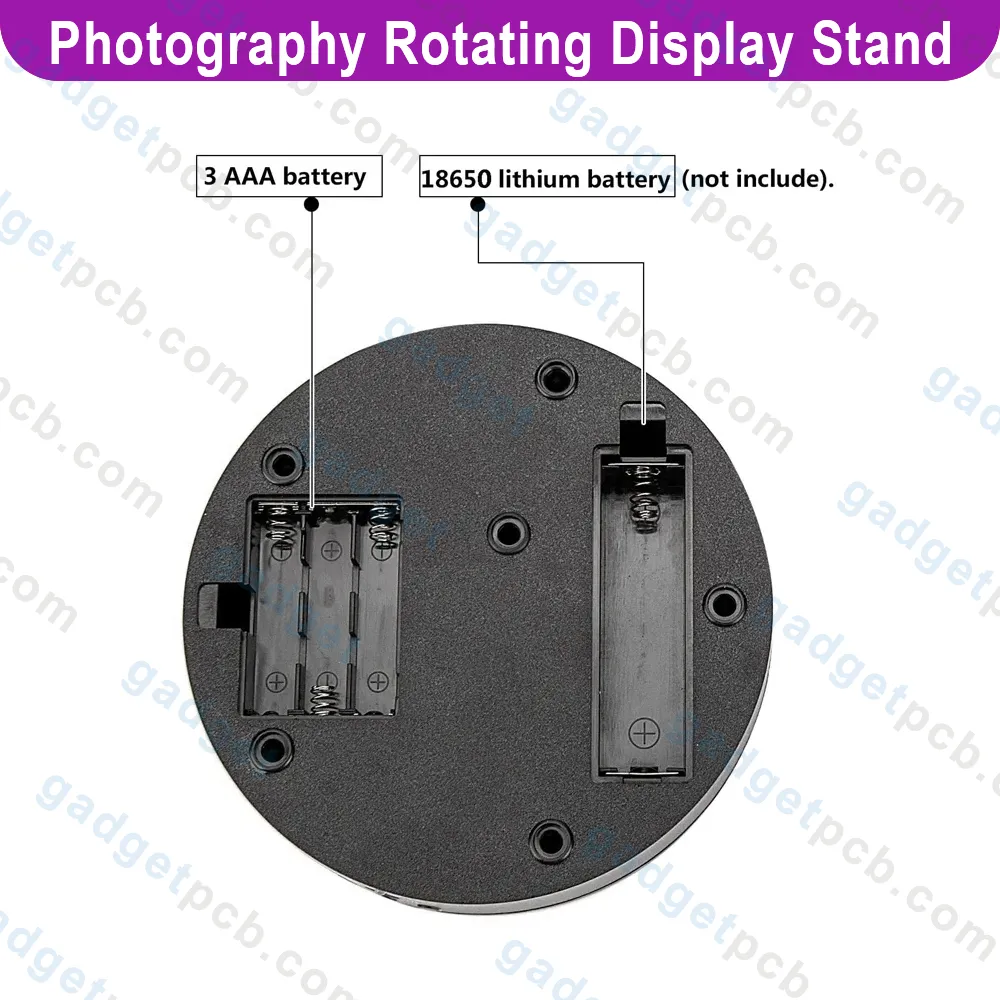 Motorized Rotating Display Stand, 360 Degree Rotating Turntable for ...