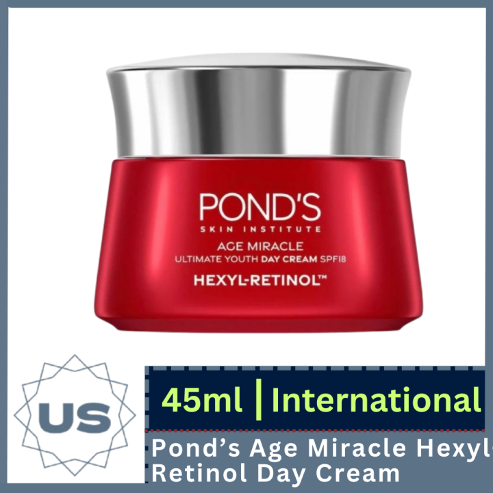 Pond’s Age Miracle Hexyl-Retinol Day Cream I 45ml I International