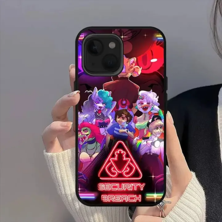 FNAF%20Game%20Security%20Breach%20Phone%20Case%20For%20iPhone%2011%2012%20Mini%2013%2014%20Pro%20XS%20Max%20X%208%207%20Plus%20SE%20XR%20Shell%20-%20Image%203
