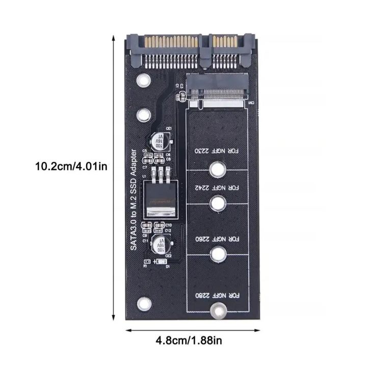 M2%20To%20SATA3%20Adapter%20Card%20High%20Efficiency%20SATA%20M.2%20SSD%20Convert%20Adapter%20Card%20NVME%20SSD%20Upgraded%20SATA%206%20Gbps%20NGFF%20Adapter%20-%20Image%205
