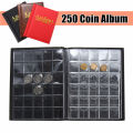 【Toy life hall】250 Coin Album Book Money Collection Portable 10 Page Coins Storage. 