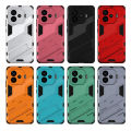 For VIVO iQOO Z9 Turbo Z9X 5G Case Back Cover Shockproof Armor Anti-Fall Protect Back Cover Coque Kickstand Phone Case. 
