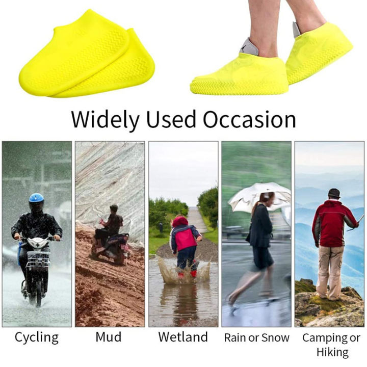 Silicone%20Waterproof%20Shoe%20Covers%20Reusable%20Rain%20Boots%20Shoes%20Protector%20Anti-slip%20Rubber%20Shoe%20Covers%20for%20Indoor%20Outdoor%20Rainy%20Days%20-%20Image%203