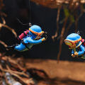 Diver Submerged Floating Fish Tank Aquarium Personality Landscaping Decoration Cute Simulation Diver Floating Fish Supplies Demoo.