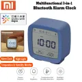 Xiaomi Youpin Qingping 3-in-1 Bluetooth Alarm Clock With Night Light And Temperature Humidity Monitor With Mijia App. 