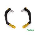 CNC Universal Handle Lever guard for Motorcycle. CNC Alloy Golden color. 